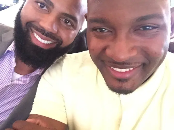 Ken and Mo smiling together